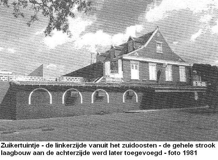 41. Zuikertuintje linkerzijde vanuit het zuidoosten 1981